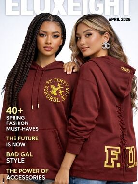 FENTY Back Lacing Hoodie WOMENS Large Sweatshirt PUMA X